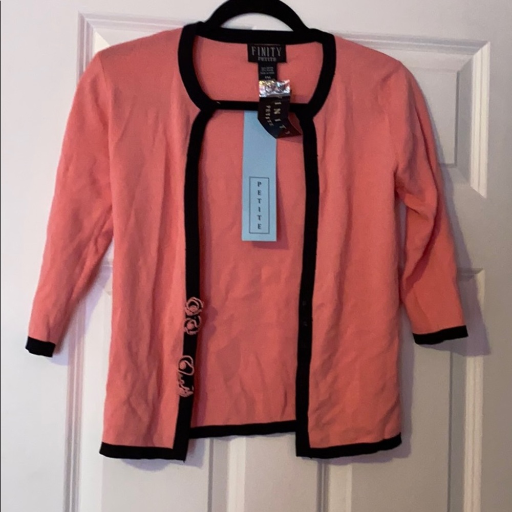 NWT Petite Coral Cardigan